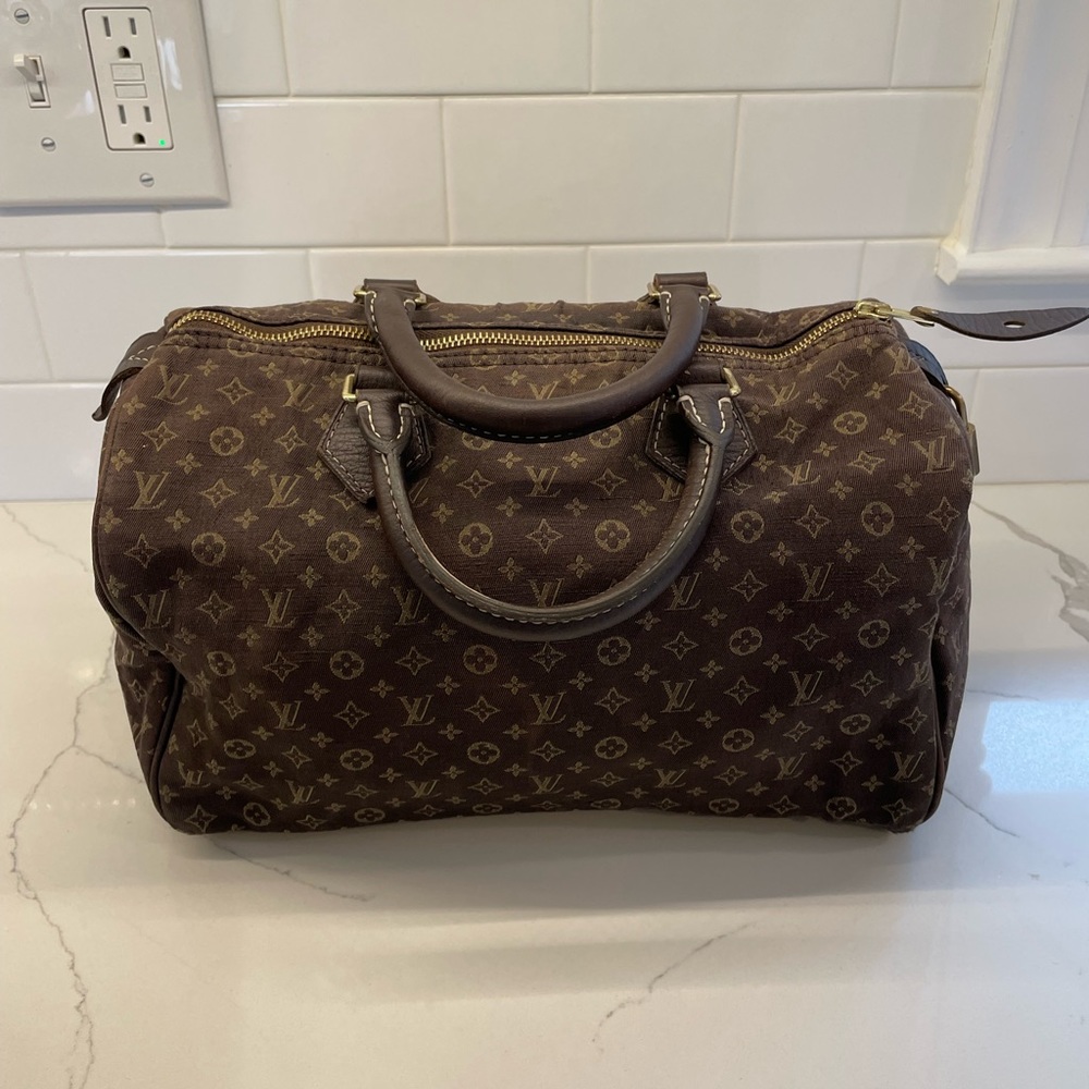 Louis Vuitton Satchel bag Speedy 30 brown 848272